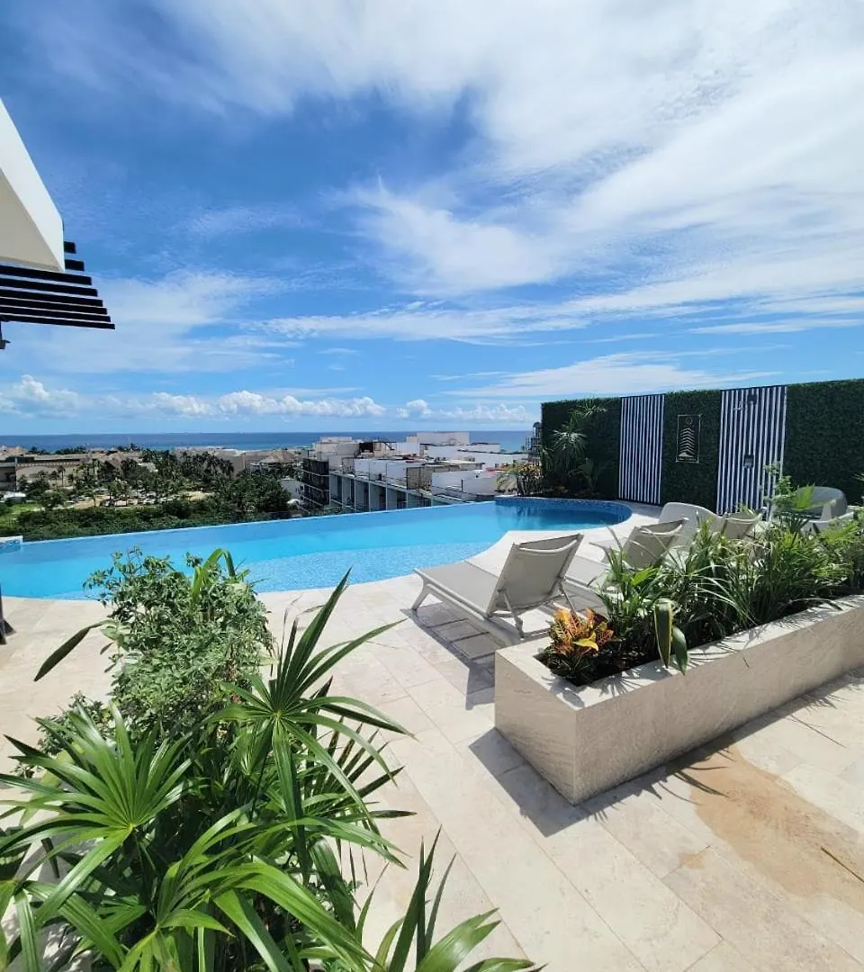 Espectacular Condo Con Vista Al Mar Playa del Carmen 0*,  Mexico